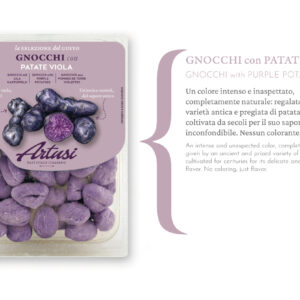 gnocchi con patate viola